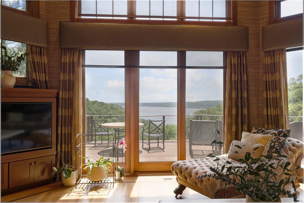 Bruce Lenzen Designed Home with Breathtaking Views Offered at 2.85 Million in Hudson Wisconsin 23
