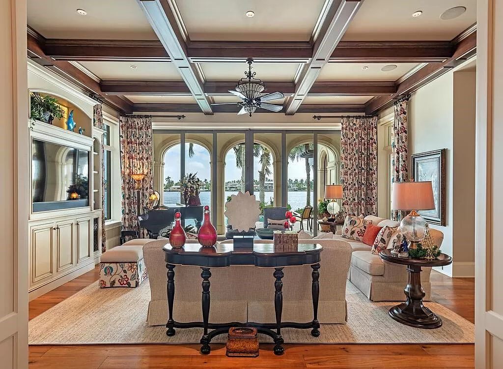 Discover an unparalleled living experience at 960 17th Ave S, Naples, Florida, where luxury meets breathtaking natural beauty. This extraordinary estate spans approximately 1.12 acres, offering 340 feet of waterfrontage with unobstructed bay views.