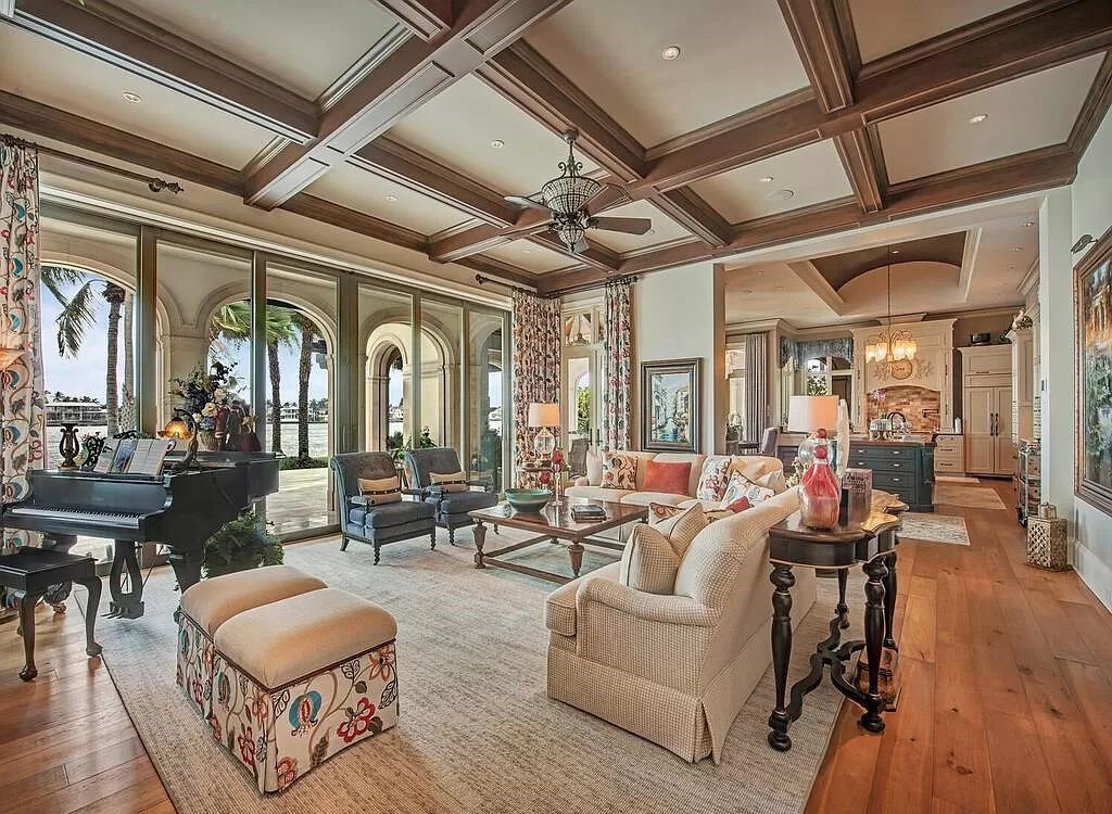 Discover an unparalleled living experience at 960 17th Ave S, Naples, Florida, where luxury meets breathtaking natural beauty. This extraordinary estate spans approximately 1.12 acres, offering 340 feet of waterfrontage with unobstructed bay views.