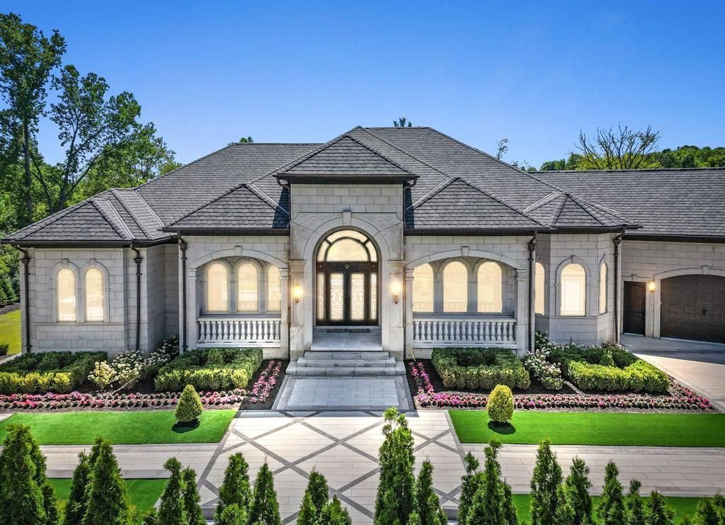 Elegant Northville Michigan Estate Radiates Regal Ambiance Priced at 5.7 Million 1