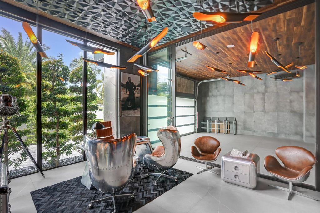 Welcome to 671 Middle River Dr, Fort Lauderdale – a 2020 Prestige-built masterpiece in a gated waterfront community. This 9,138sqft smart home boasts 5 beds, 9 baths, and designer finishes throughout.