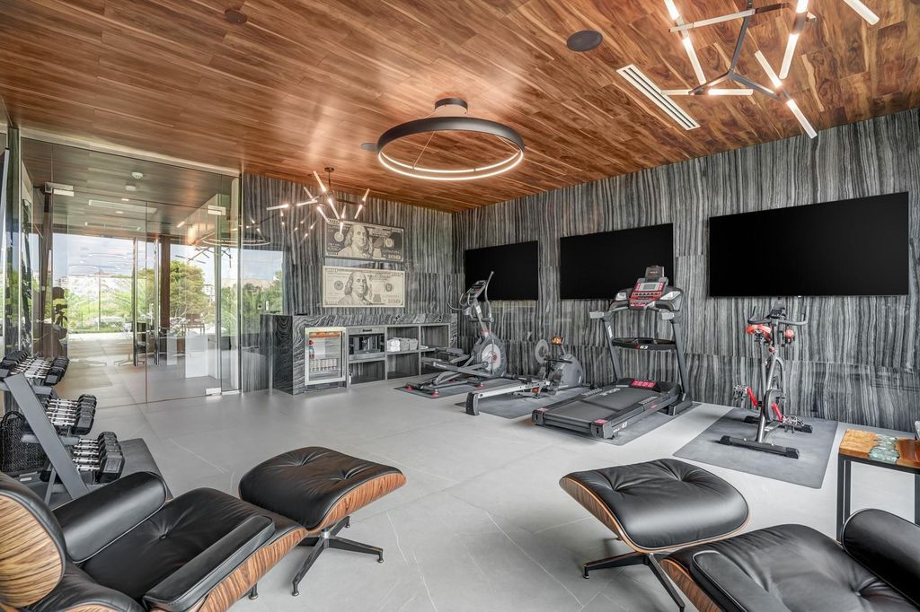 Welcome to 671 Middle River Dr, Fort Lauderdale – a 2020 Prestige-built masterpiece in a gated waterfront community. This 9,138sqft smart home boasts 5 beds, 9 baths, and designer finishes throughout.