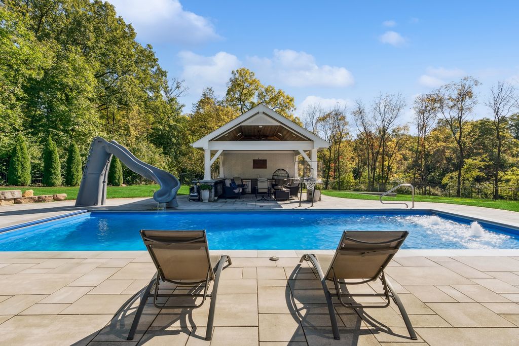 Luxury Outdoor Resort Style Living New Lenox Illinois Dream Home for Sale at 2299000 44