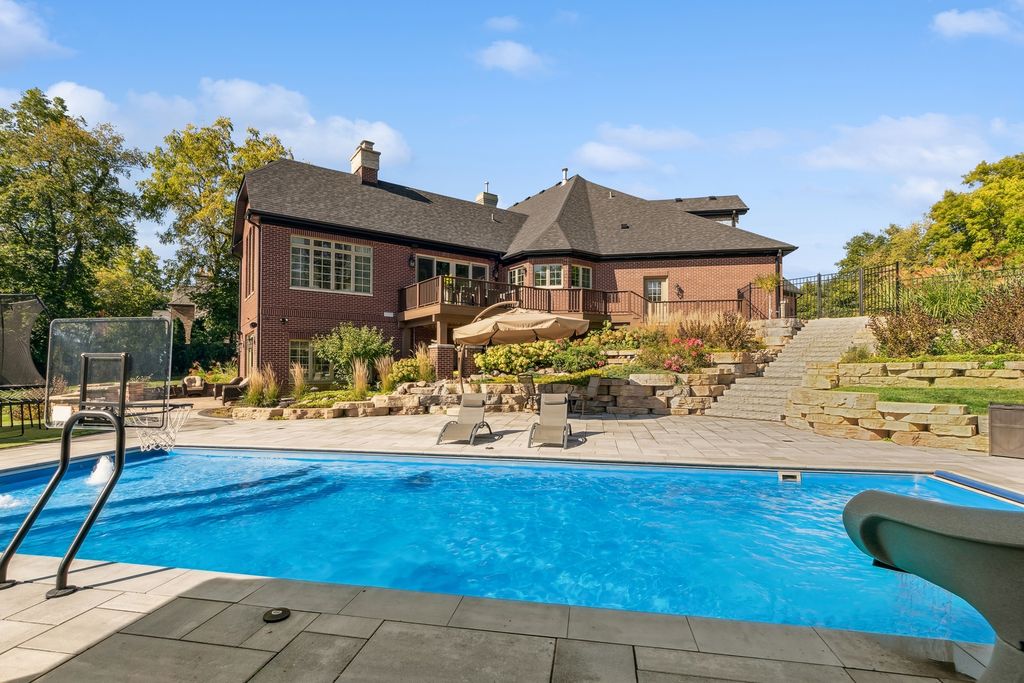 Luxury Outdoor Resort Style Living New Lenox Illinois Dream Home for Sale at 2299000 45