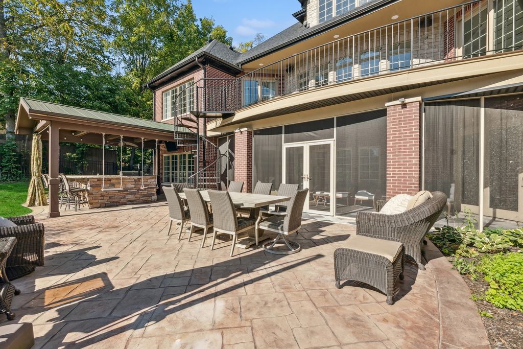 Luxury Outdoor Resort Style Living New Lenox Illinois Dream Home for Sale at 2299000 51