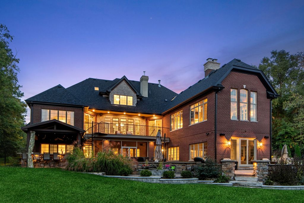 Luxury Outdoor Resort Style Living New Lenox Illinois Dream Home for Sale at 2299000 52