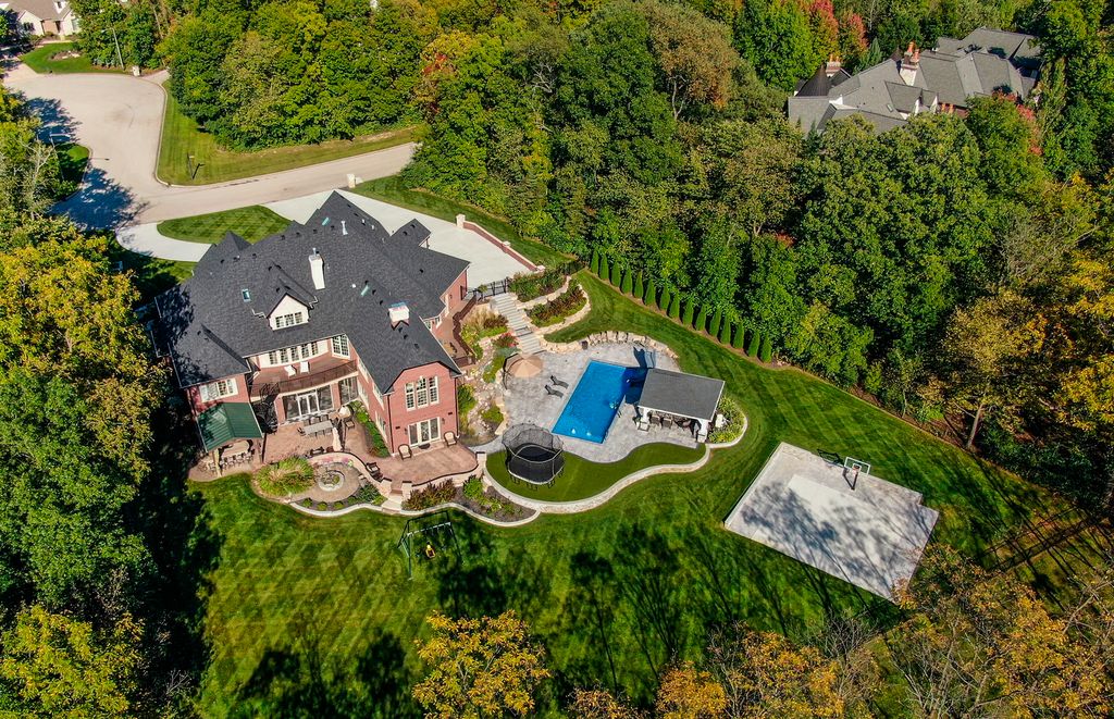 Luxury Outdoor Resort Style Living New Lenox Illinois Dream Home for Sale at 2299000 58