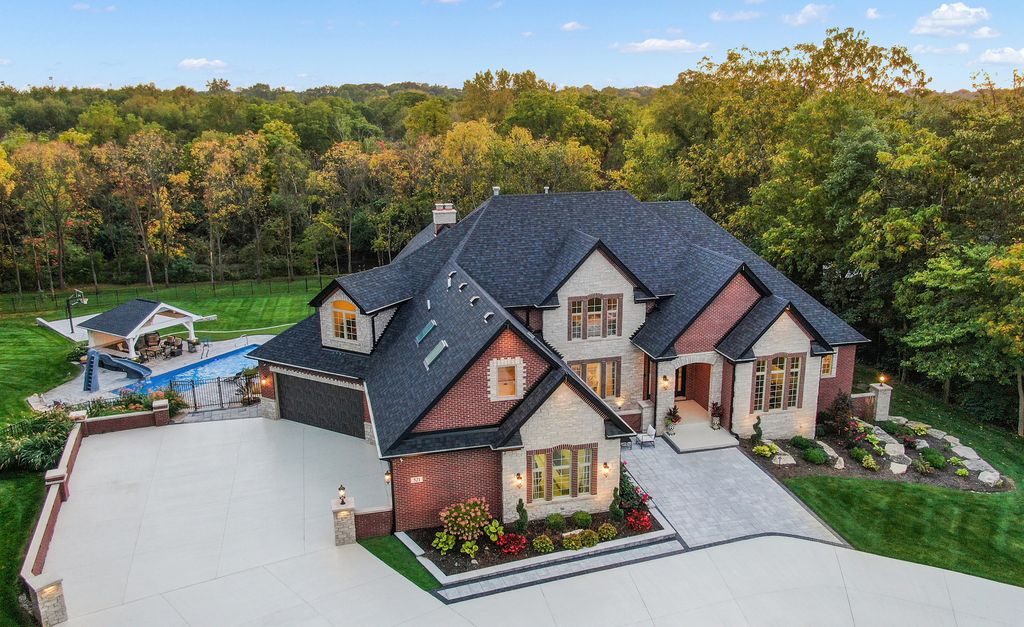 Luxury Outdoor Resort Style Living New Lenox Illinois Dream Home for Sale at 2299000 59
