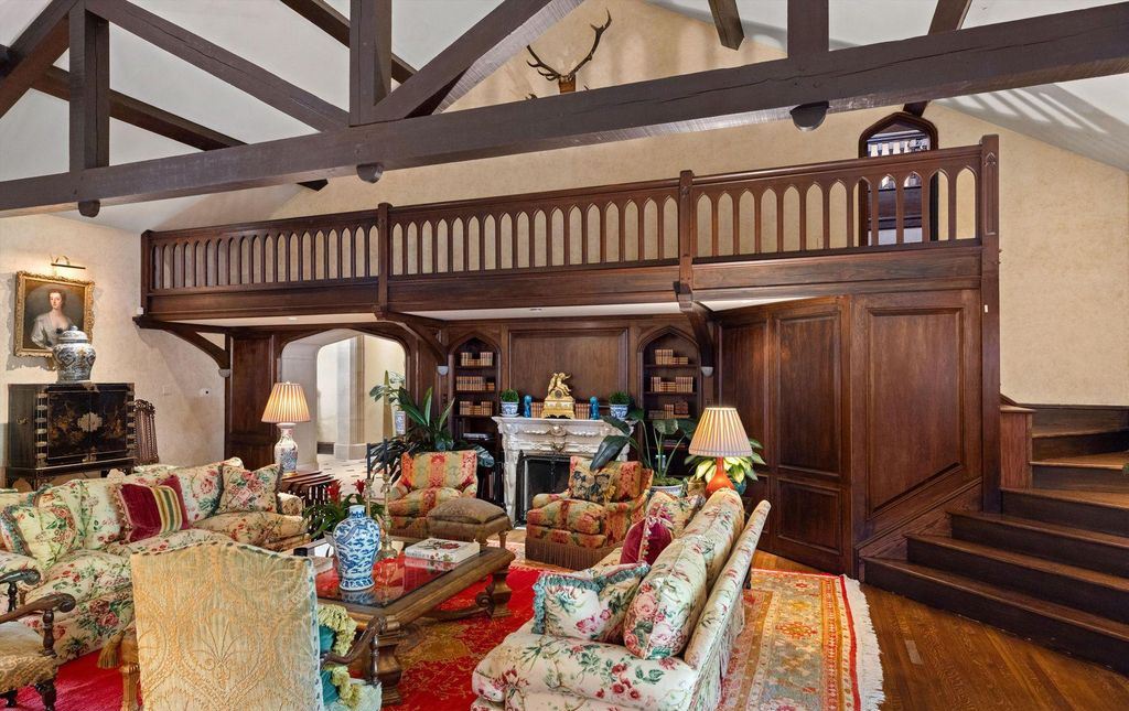 Majestic Allure Explore the Historic 1905 Gothic Revival Manor in Gladwyne Pennsylvania Listed at 8495 Million 11