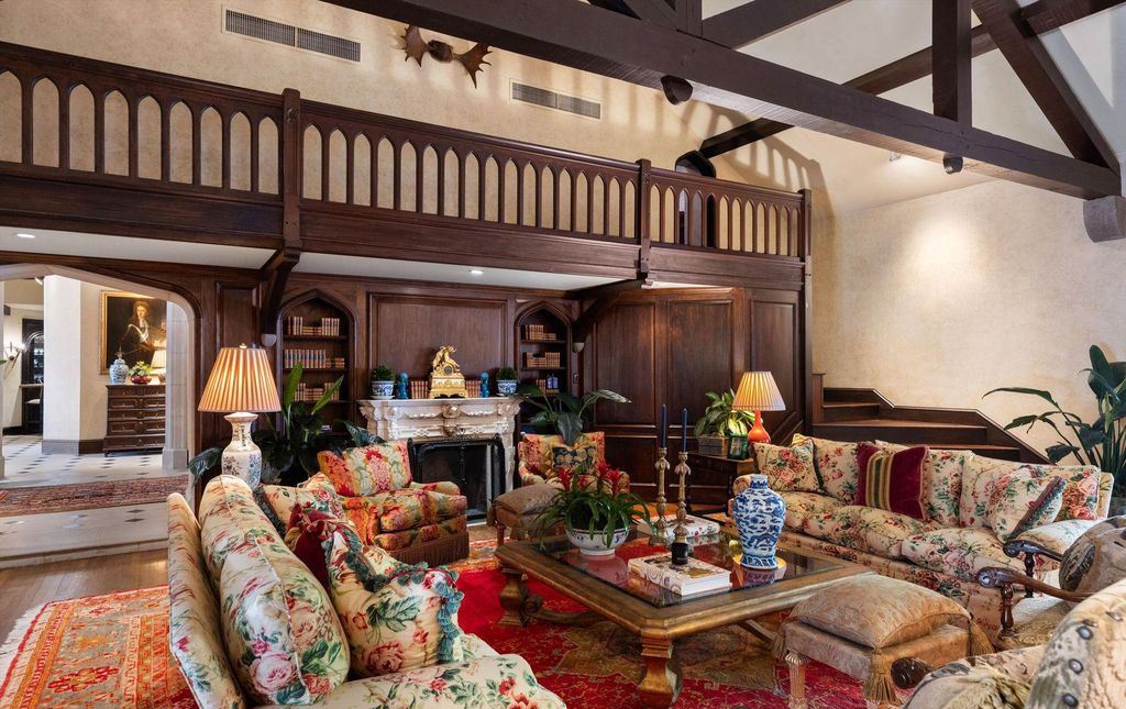 Majestic Allure Explore the Historic 1905 Gothic Revival Manor in Gladwyne Pennsylvania Listed at 8495 Million 9