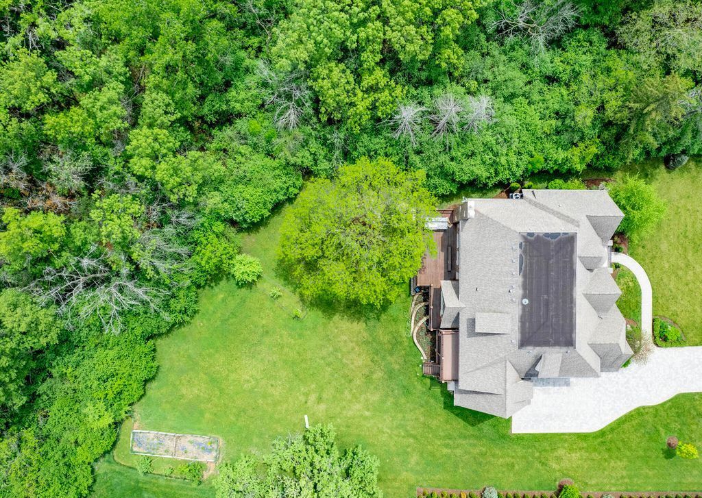 Majestic Custom Built Home on Over an Acre Backing to Woods in Burr Ridge Illinois Offered at 2999900 50