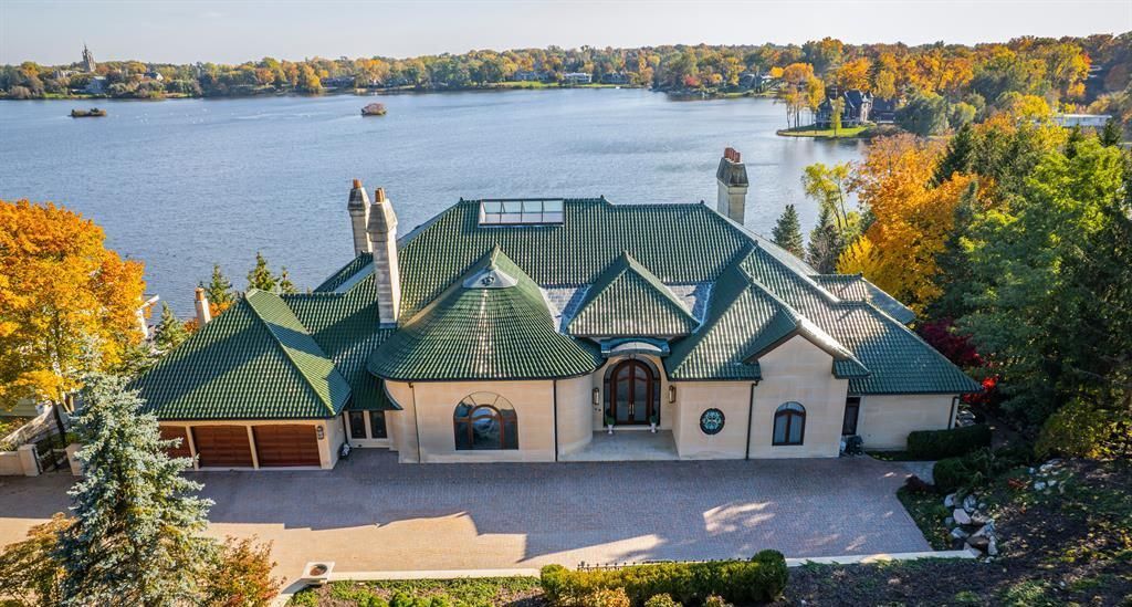 Opulent Residence on Island Lake Bloomfield Hills Michigan Offered at 6.995 Million 3