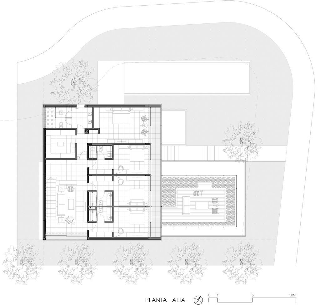 Pomarino House, Integrates Elegance with Panoramic Views by Sommet