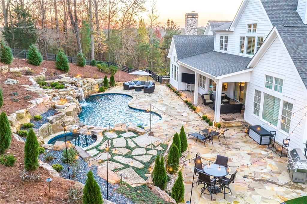 Southern Elegance Meets Grand Entertainment A Unique Retreat in Alpharetta Georgia Priced at 3399999 40