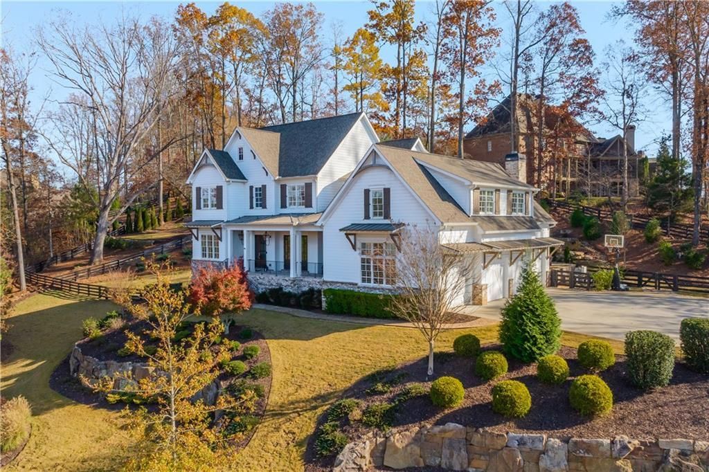 Southern Elegance Meets Grand Entertainment A Unique Retreat in Alpharetta Georgia Priced at 3399999 50