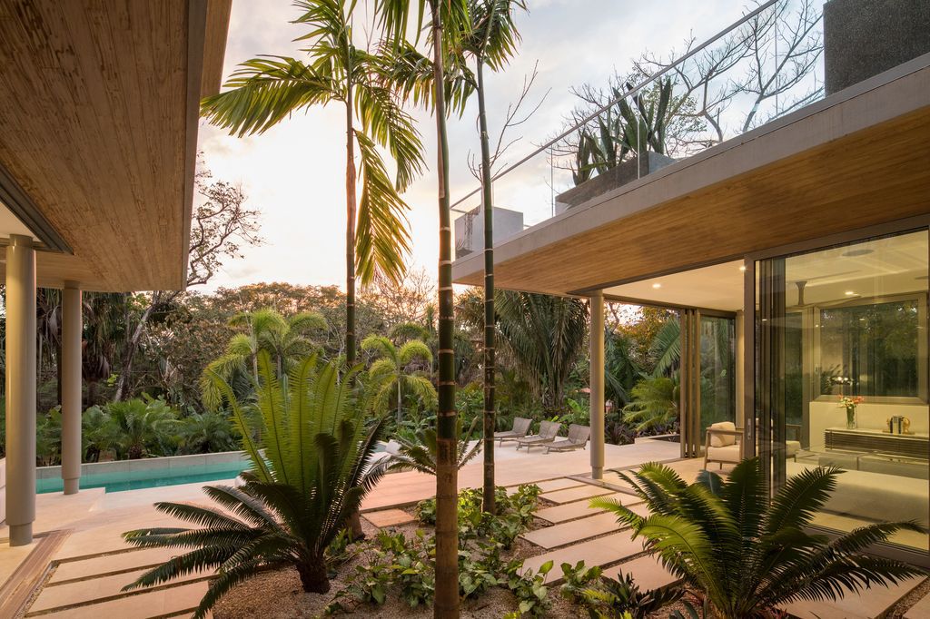 The Courtyard House, Symphony of Sustainable Elegance by Studio Saxe