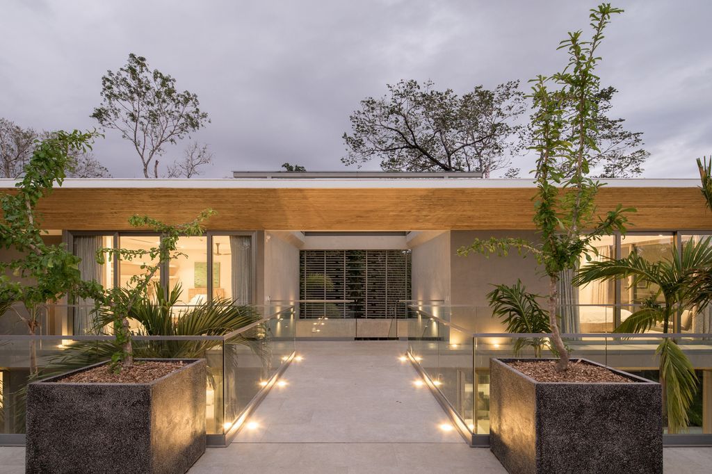 The Courtyard House, Symphony of Sustainable Elegance by Studio Saxe
