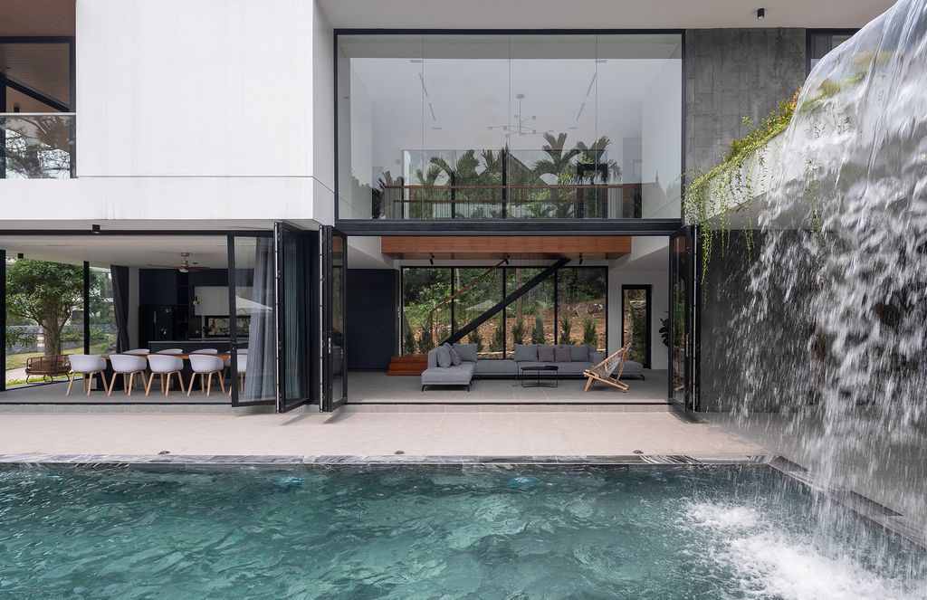 U-Space Villa Tam Dao, a Nature-Integrated Retreat by Idee Architects