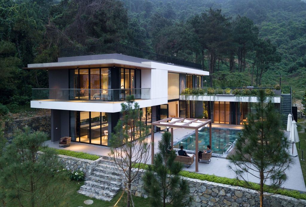 U-Space Villa Tam Dao, a Nature-Integrated Retreat by Idee Architects