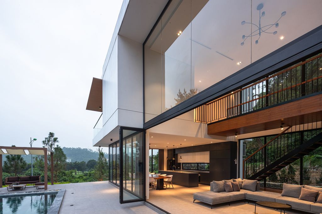 U-Space Villa Tam Dao, a Nature-Integrated Retreat by Idee Architects