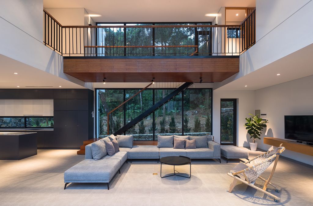 U-Space Villa Tam Dao, a Nature-Integrated Retreat by Idee Architects