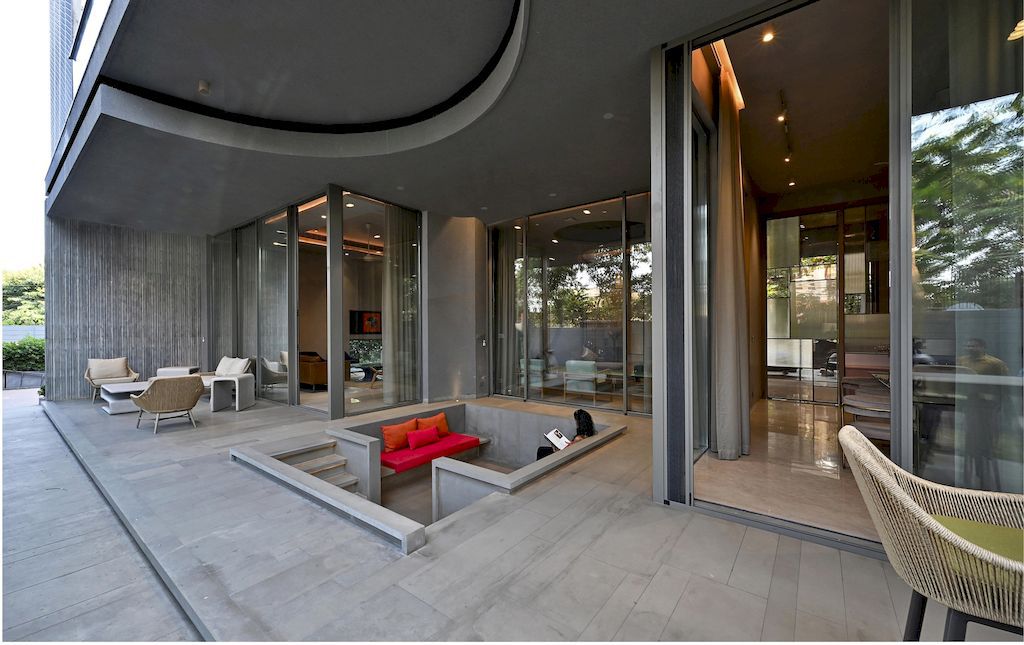 Zen Spaces Residence, Blends Design & Nature by Sanjay Puri Architects