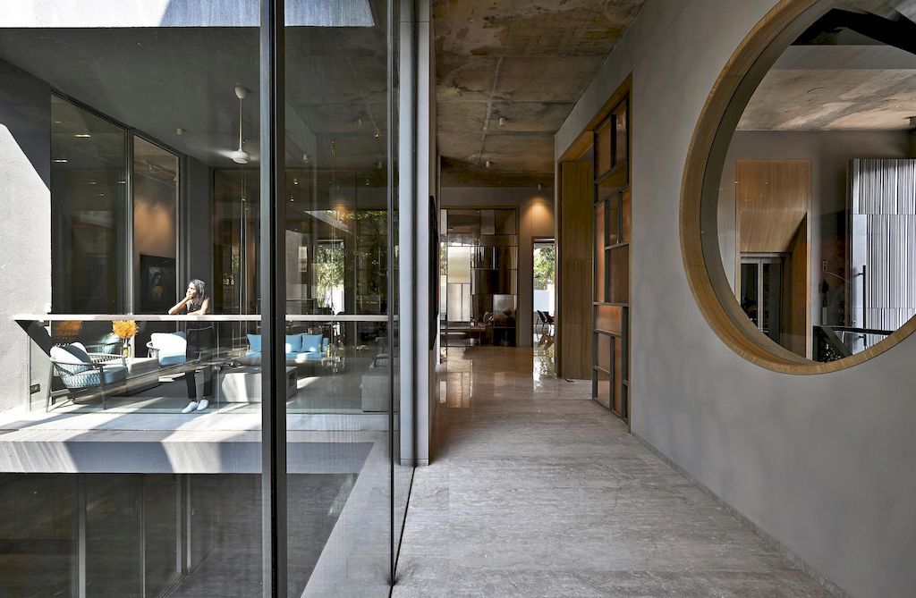 Zen Spaces Residence, Blends Design & Nature by Sanjay Puri Architects