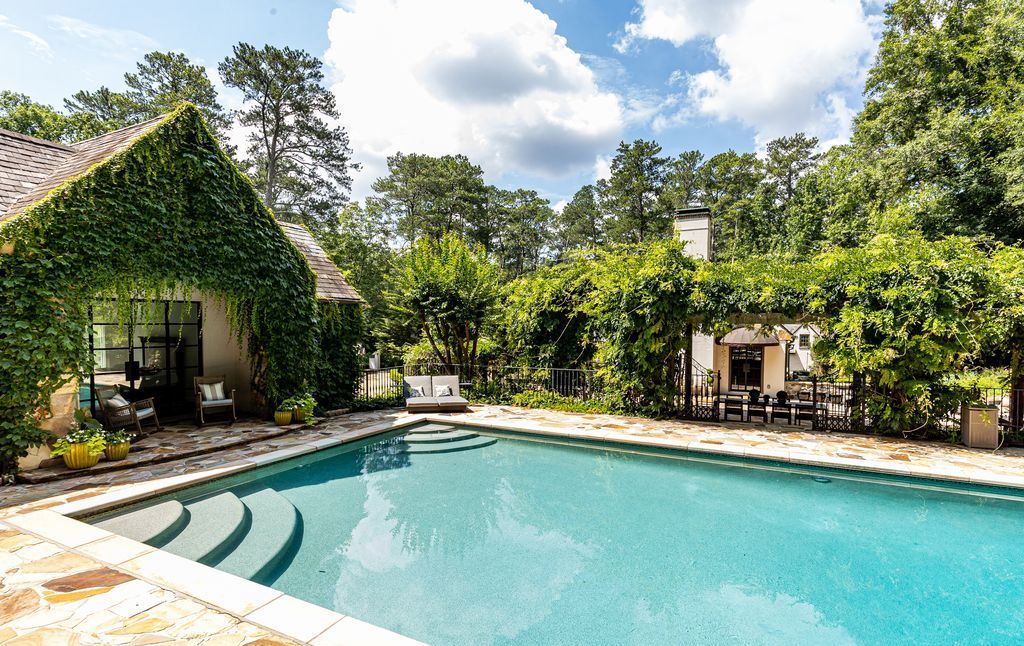 11.5 Million English Manor Estate Reimagined by Ladisic Fine Homes and Wolf Design Group in Atlanta Georgia 34