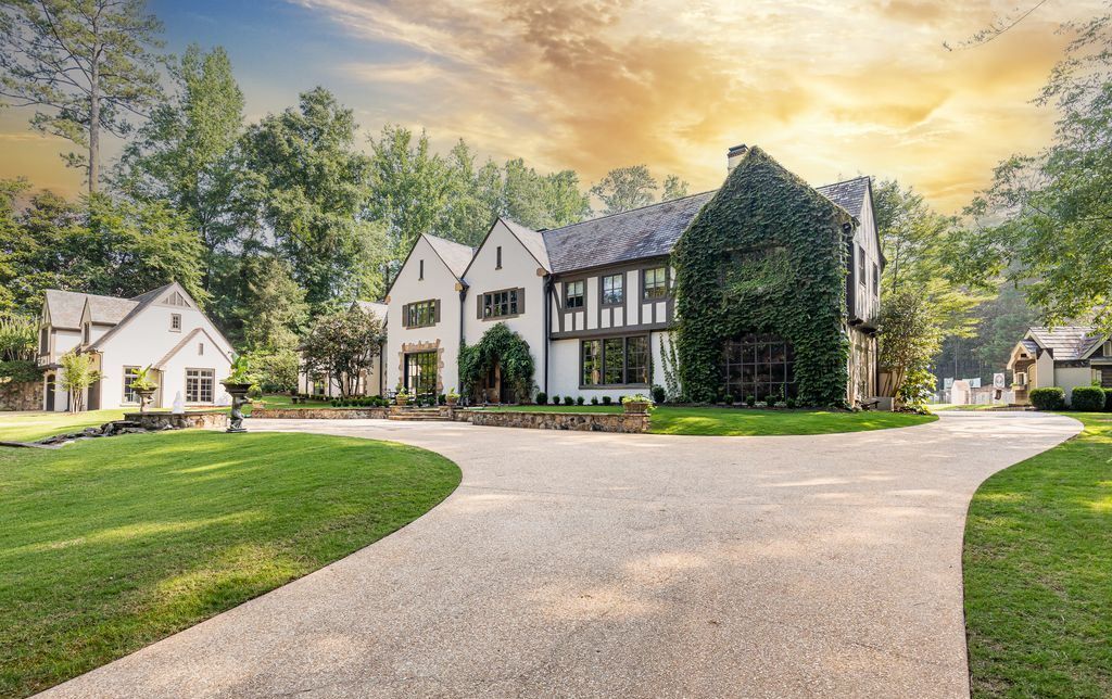 11.5 Million English Manor Estate Reimagined by Ladisic Fine Homes and Wolf Design Group in Atlanta Georgia 55