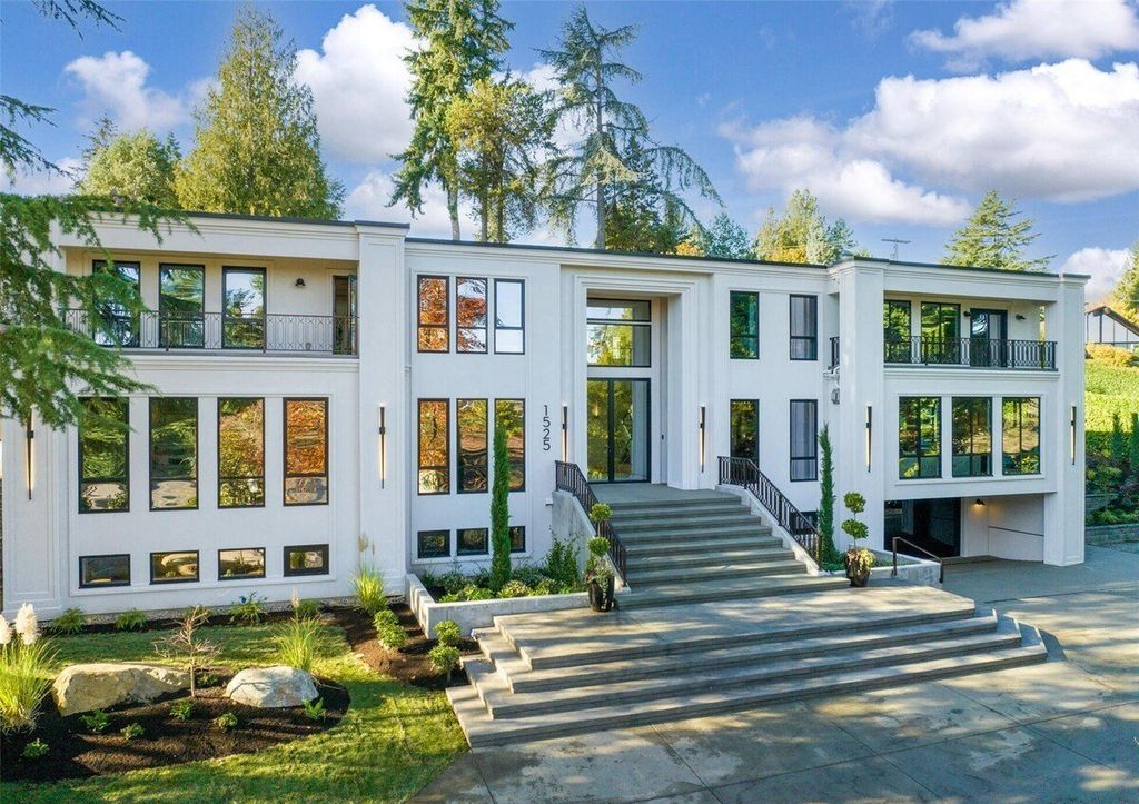 A 23 Million Architectural Masterpiece of Unrivaled Craftsmanship and Style in Medina Washington 1