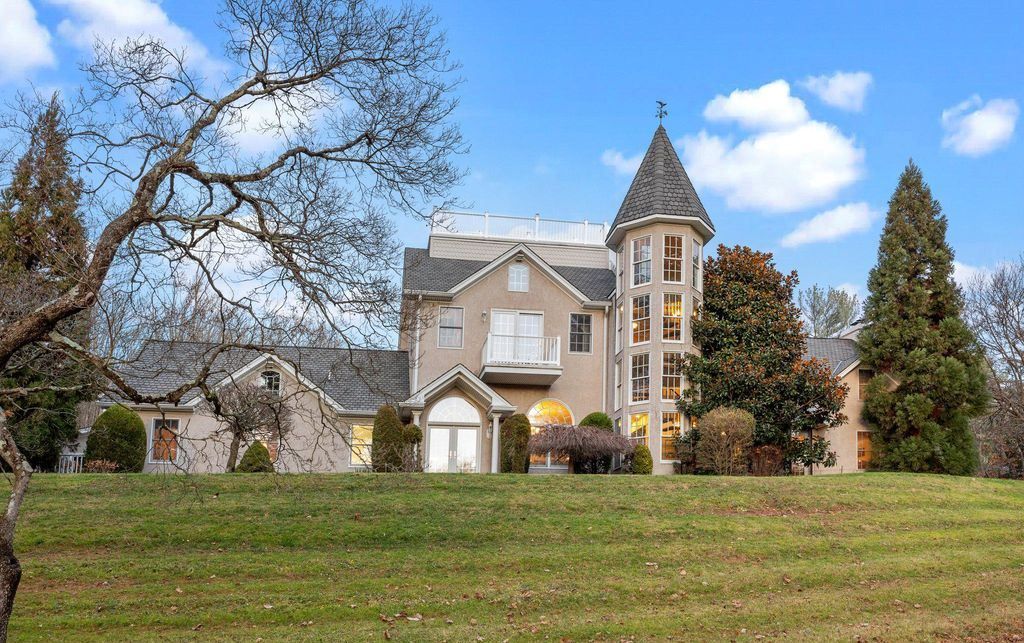 A Bespoke Manor of Secluded Charm and Exquisite Craftsmanship in New Hope Asking for 2.1 Million 2
