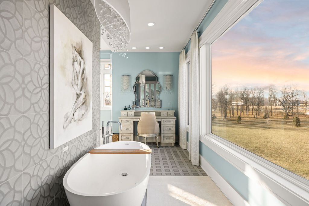 A Captivating Retreat in Indiana Seamlessly Blending Magic and Contemporary Living Offered at 7.9 Million 14