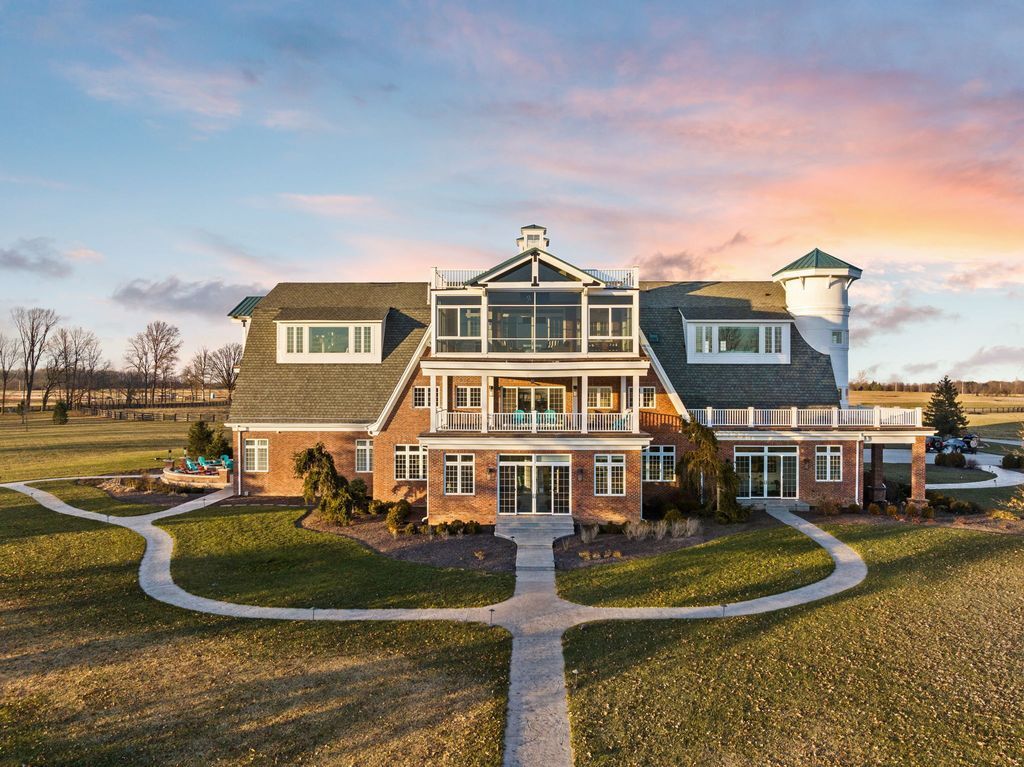 A Captivating Retreat in Indiana Seamlessly Blending Magic and Contemporary Living Offered at 7.9 Million 4