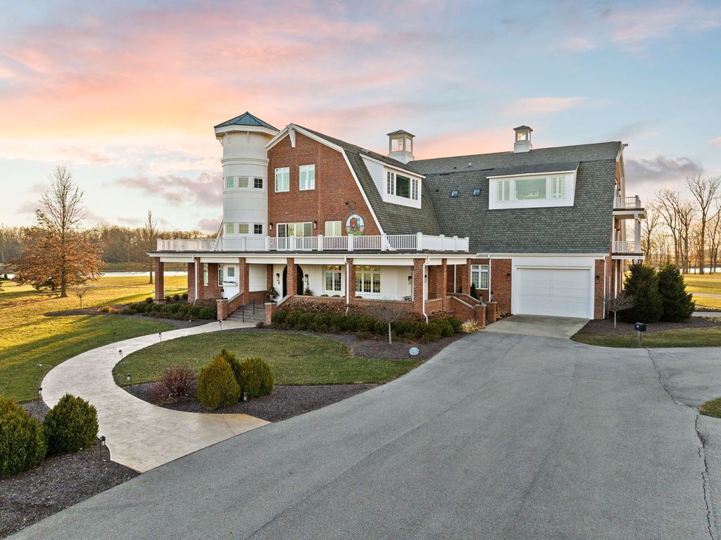 A Captivating Retreat in Indiana Seamlessly Blending Magic and Contemporary Living Offered at 7.9 Million 55