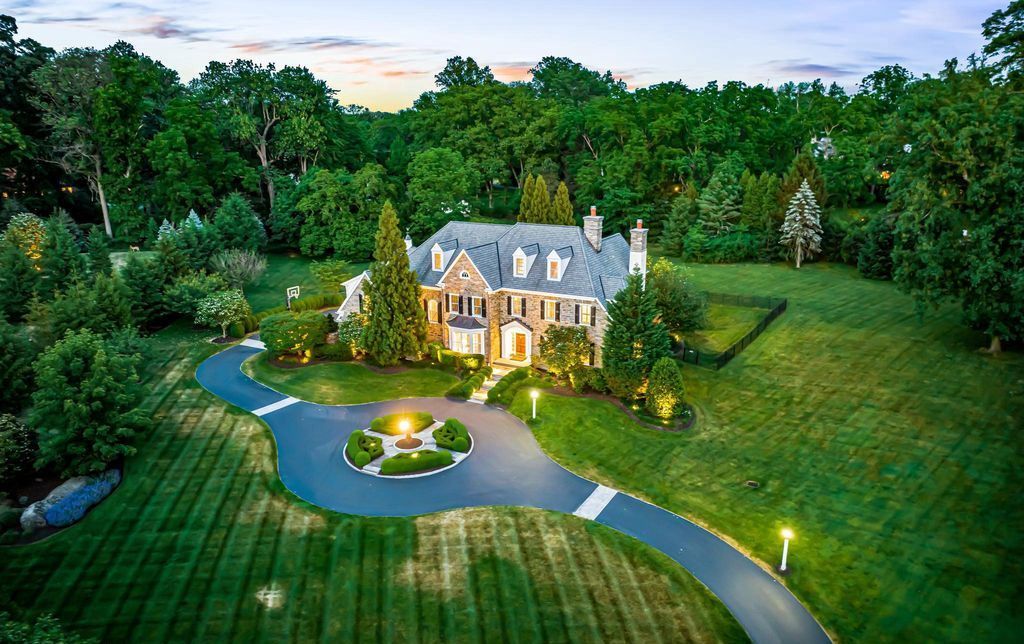 A Spectacular Devon Estate with Opulent Amenities Listed at 3.895 Million in Pennsylvania 1