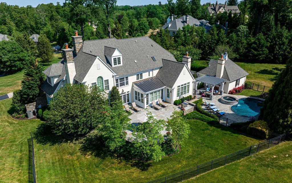 A Spectacular Devon Estate with Opulent Amenities Listed at 3.895 Million in Pennsylvania 18