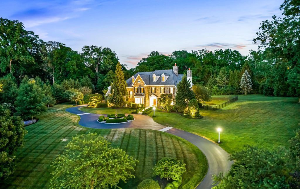 A Spectacular Devon Estate with Opulent Amenities Listed at 3.895 Million in Pennsylvania 2