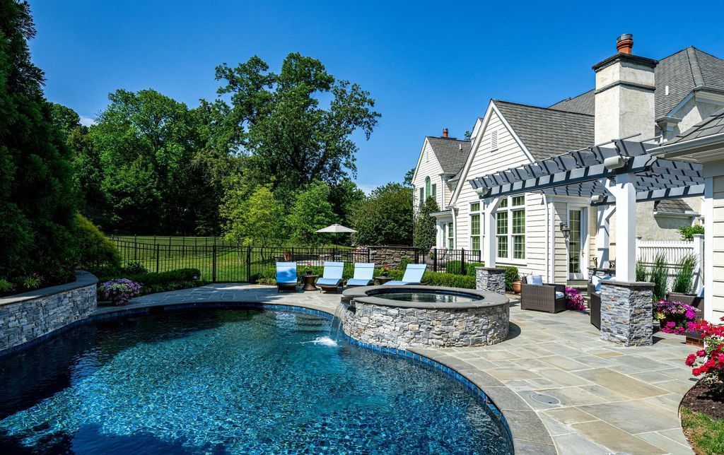 A Spectacular Devon Estate with Opulent Amenities Listed at 3.895 Million in Pennsylvania 21