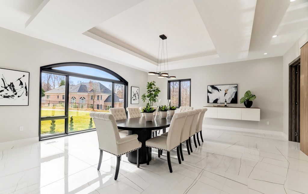 Architectural Gem in McLean Boasts Modern Majesty Seeks New Owner at 4.8 Million 22