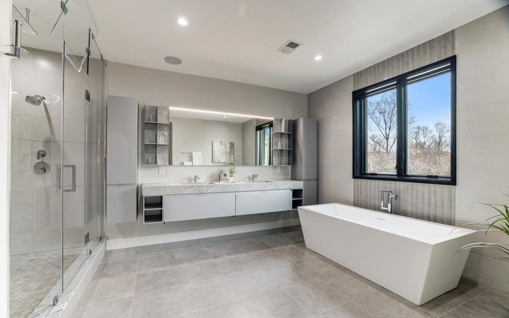 Architectural Gem in McLean Boasts Modern Majesty Seeks New Owner at 4.8 Million 48