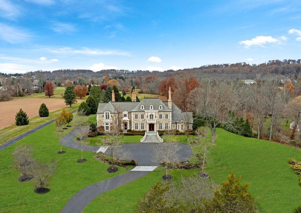 Award Winning Chateau in New Hope Pennsylvania Hits Market at 6.499 Million Offering Unparalleled Opulence 3