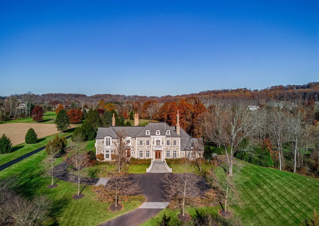 Award Winning Chateau in New Hope Pennsylvania Hits Market at 6.499 Million Offering Unparalleled Opulence 37