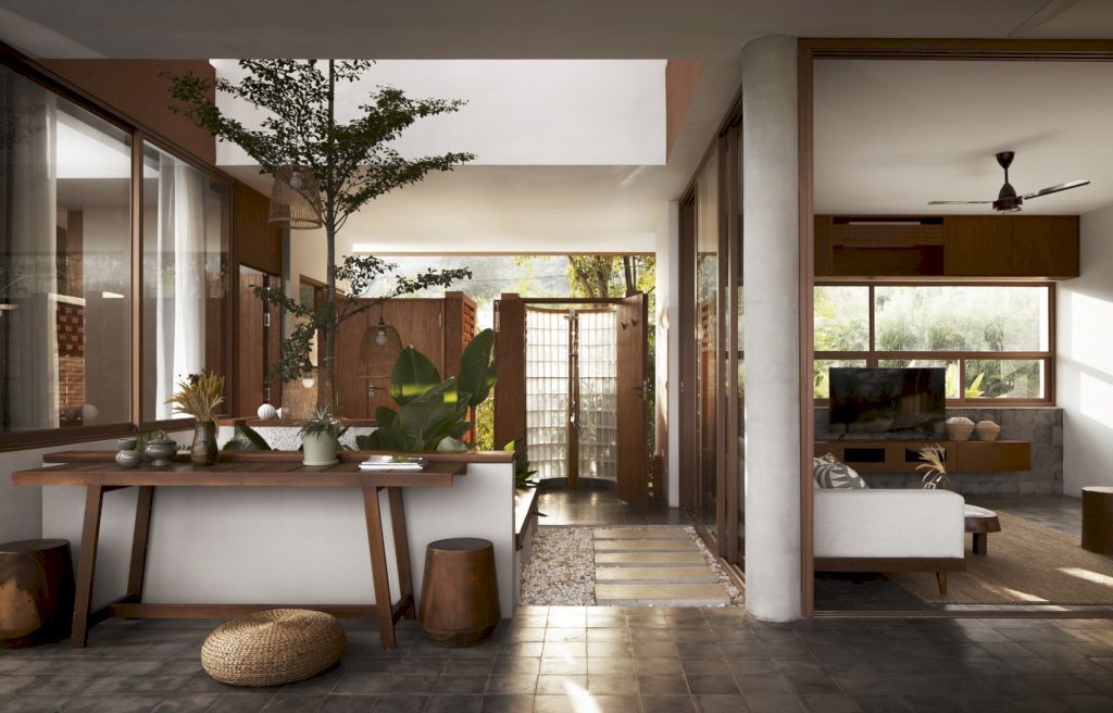 Damnak Soriya House, tranquility & sustainability by Re Edge Architecture