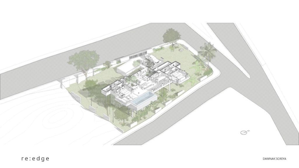 Damnak Soriya House, tranquility & sustainability by Re Edge Architecture