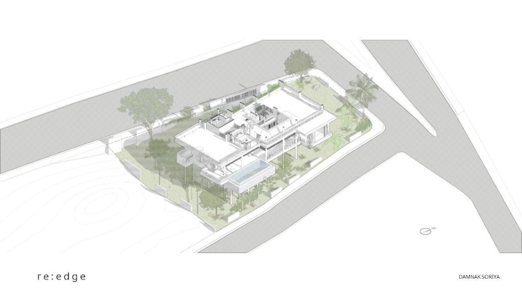 Damnak Soriya House, tranquility & sustainability by Re Edge Architecture