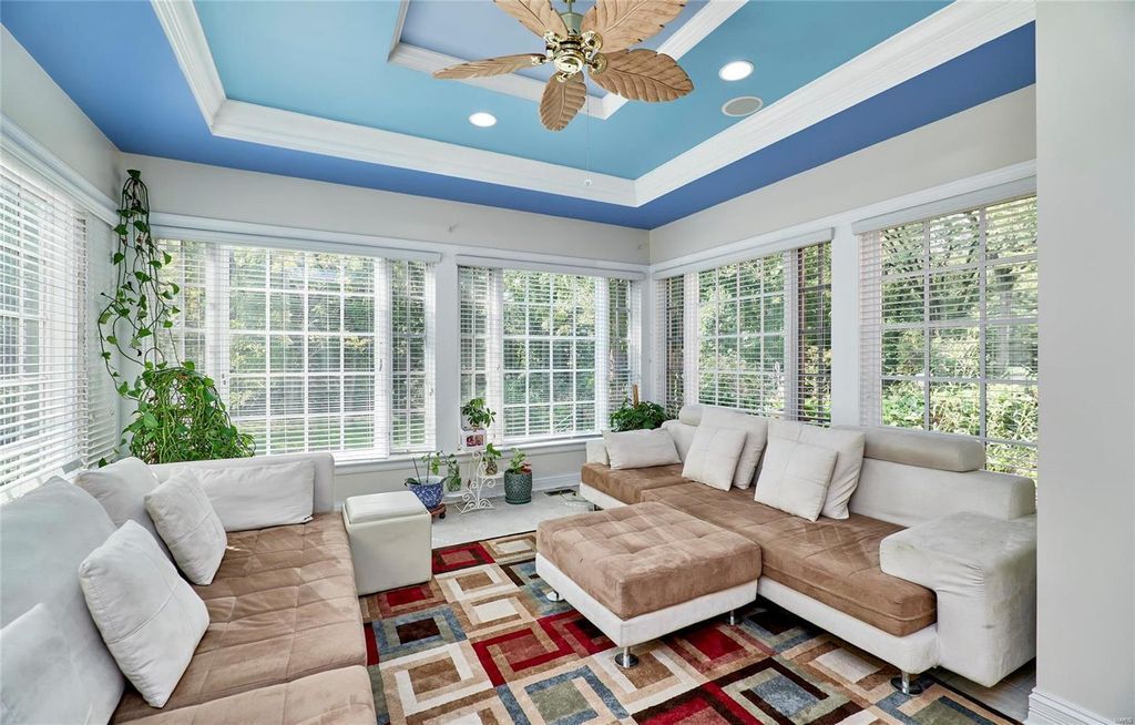 Elite Entertainment and Cozy Comfort St. Louis Missouri Home on the Market for 3.25 Million 13