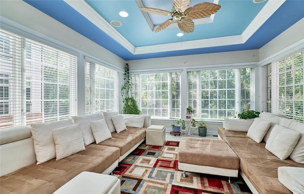 Elite Entertainment and Cozy Comfort St. Louis Missouri Home on the Market for 3.25 Million 14