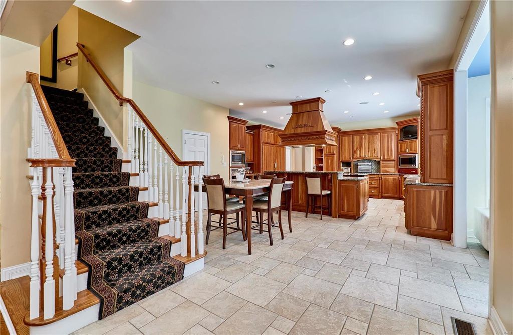Elite Entertainment and Cozy Comfort St. Louis Missouri Home on the Market for 3.25 Million 16