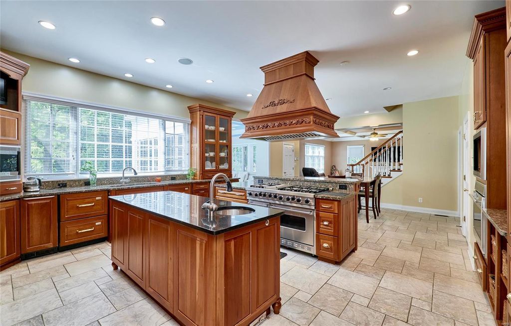 Elite Entertainment and Cozy Comfort St. Louis Missouri Home on the Market for 3.25 Million 18