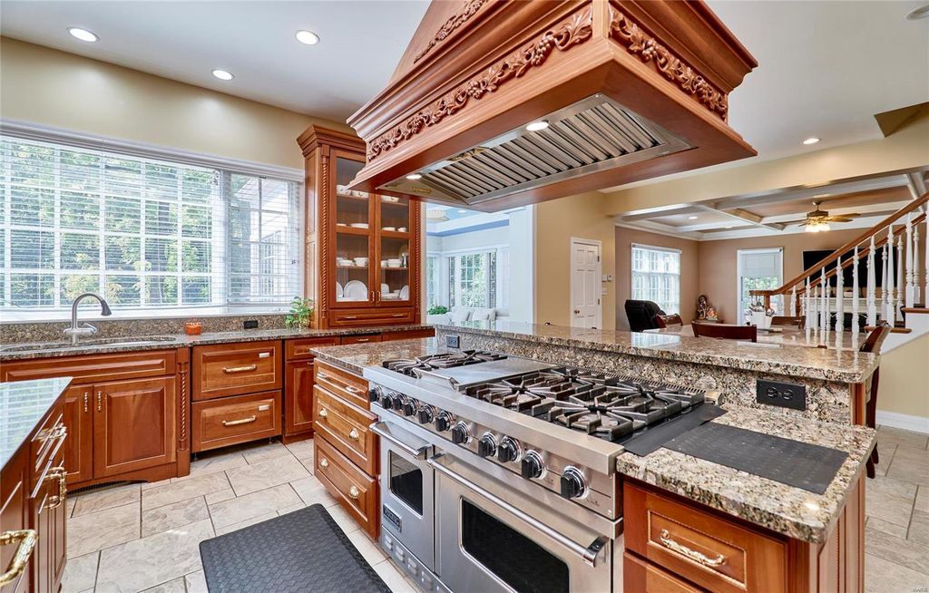 Elite Entertainment and Cozy Comfort St. Louis Missouri Home on the Market for 3.25 Million 20